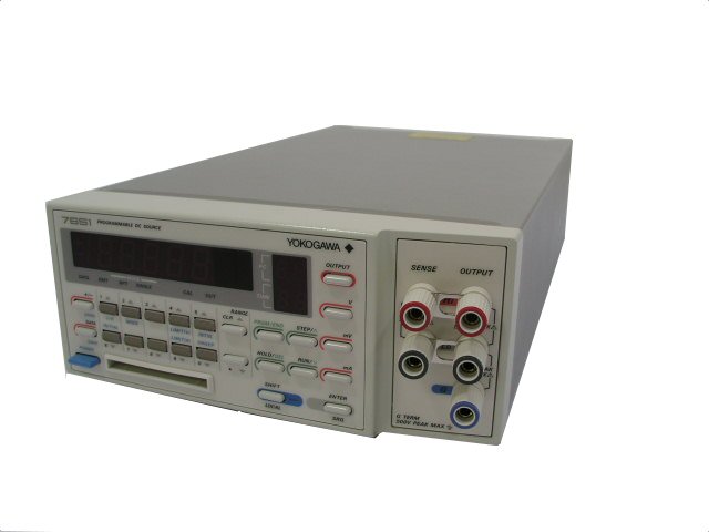 プログラマブルDCV，I発生器7651-01