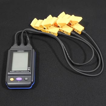 電圧計付検相器ワイヤレスセットPD3259-90
