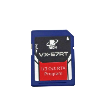 VX-57RT 1/3オクターブ実時間分析プログラム VX-57RT