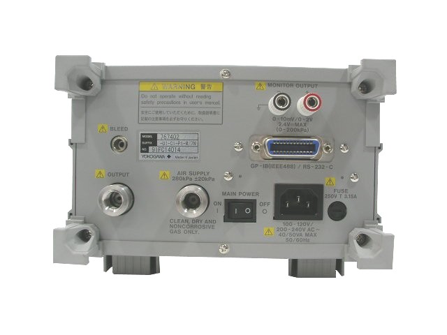 標準圧力発生器 7674-02