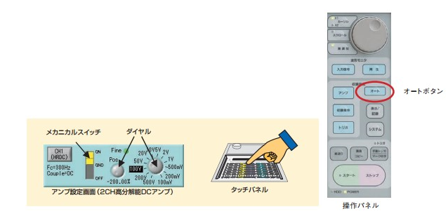 充実した操作性