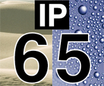 IP65の高い耐環境性能