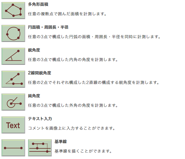 計測項目