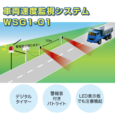 車両速度監視システムWSG1-01