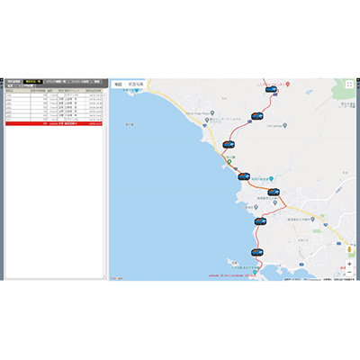 工事用車両運行管理システム VasMap