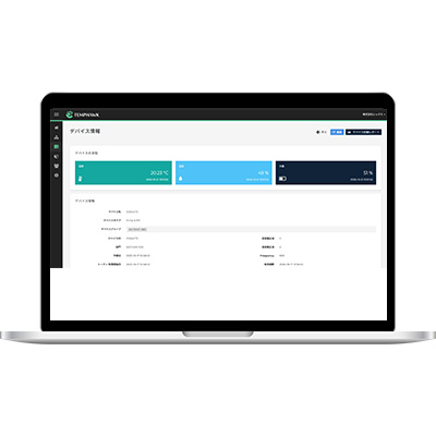 無線温湿度ロガー TEMPHAWK（Sigfox通信）