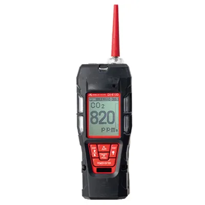 GX-6100（CO2/ppm） ポータブル型ガス検知器のレンタル｜計測器・測定